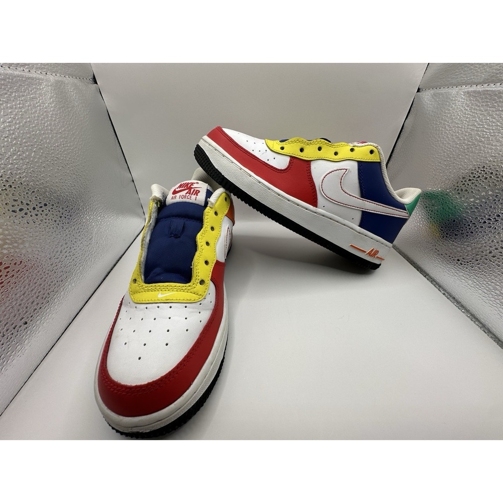 Size 5y - Nike Air Force 1 LV8 Low Rubik's Cube